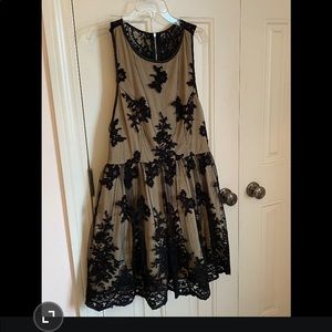 Trixxi Semi Formal / Homecoming Dress Black/Nude